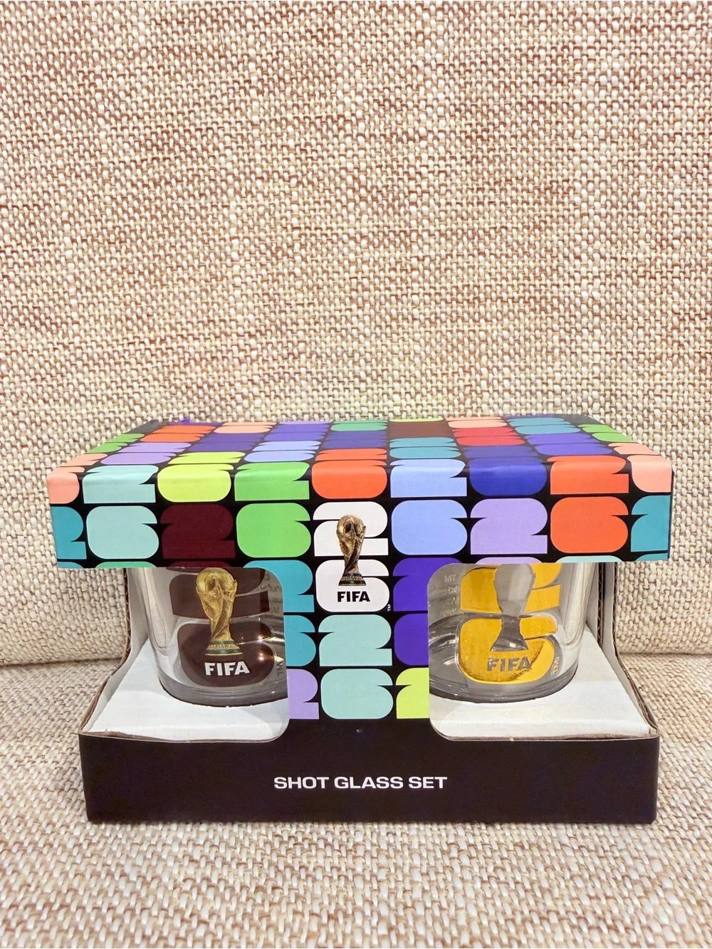 FIFA Shot Glass Set - Colorful Box